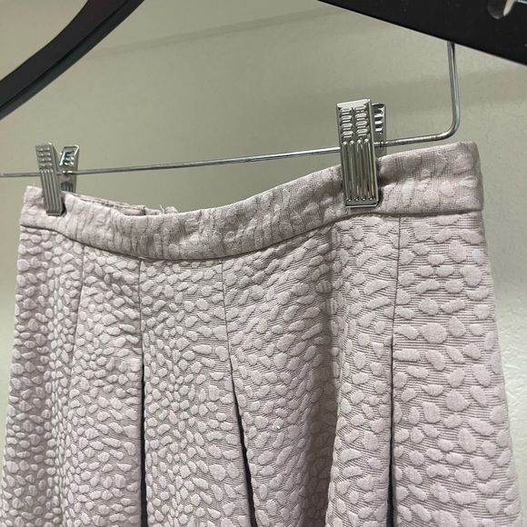 Pleated midi dusty pink skirt - Picture 5 of 15